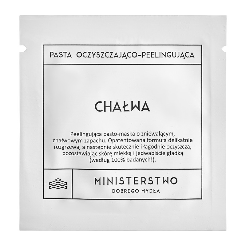 Próbka peelingu do twarzy - Chałwa
