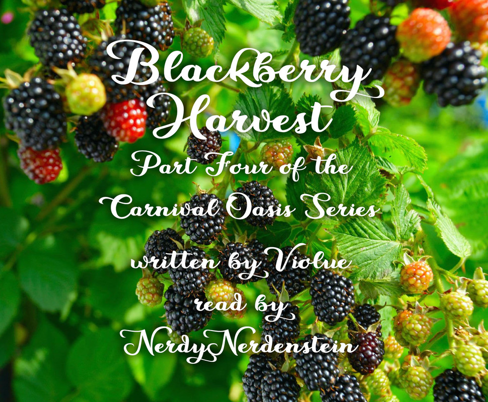 cover art with title and image of blackberries