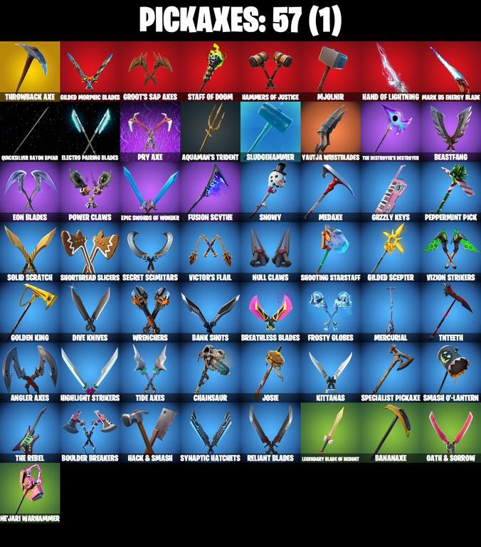 pickaxes comp