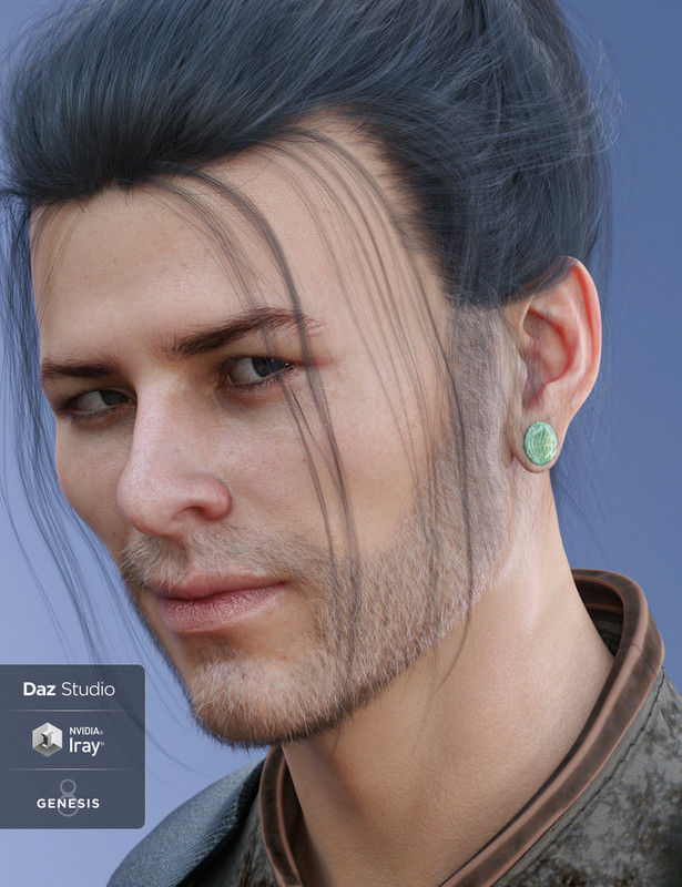 Gauged Ears for Genesis 8 Male(s)