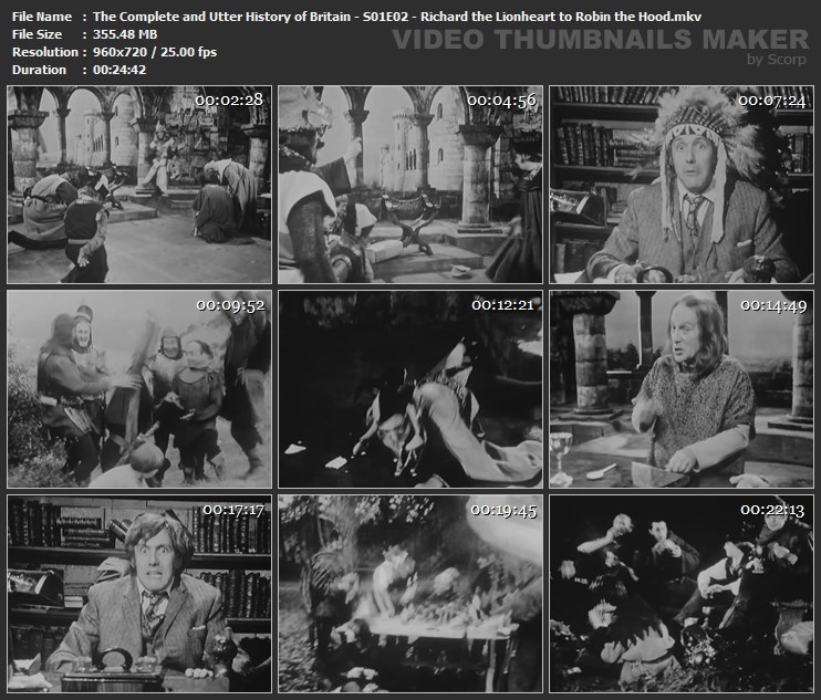 The Complete and Utter History of Britain - S01E02 - Richard the Lionheart to Robin the Hood.mkv