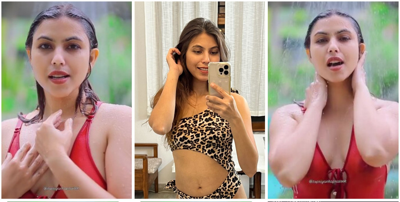Insta Model Priyanka Prateek Taking Shower and flashing her nipples Most Demanding