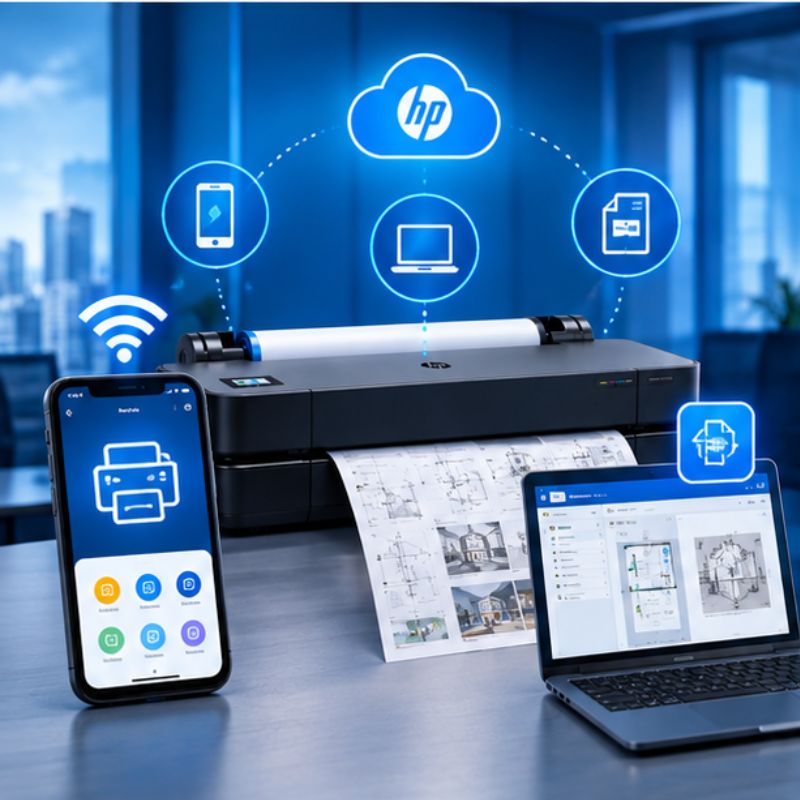 Aplicativo HP Smart e Software HP Click