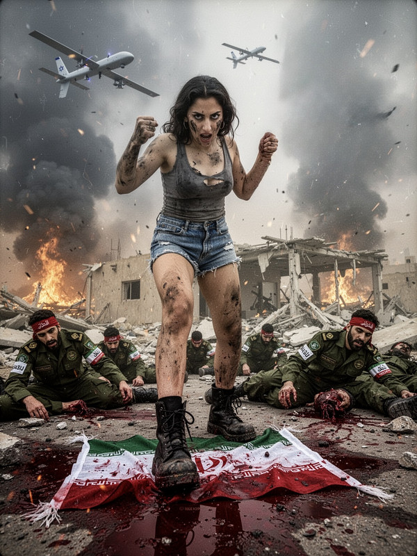 0 a raw handheld forensic combat photograph shot on gritty 35mm film with high iso noise and chao