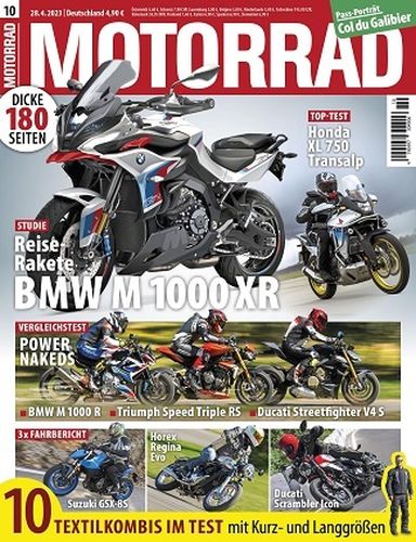 Cover: Motorrad Magazin No 10 vom 28  April 2023