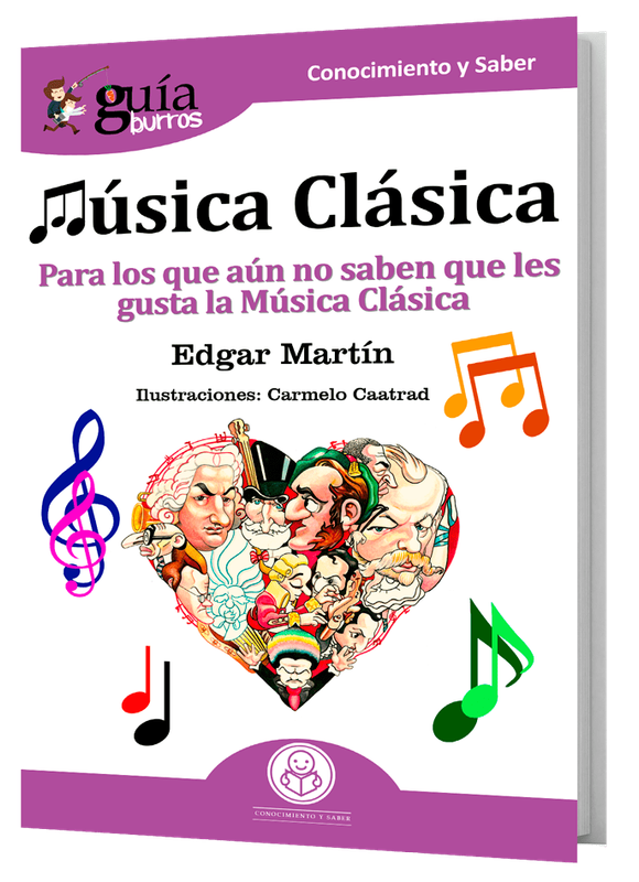 Cartel acto Sevilla - GuíaBurros Música clásica para los que aún no saben que les gusta la música clásica - Edgar Martín (Audiolibro Voz Humana)