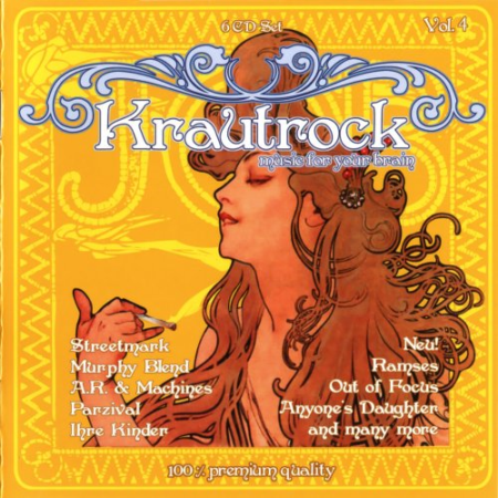 VA - Krautrock - Music For Your Brain Vol.4 [6CD] (2009) CD-Rip