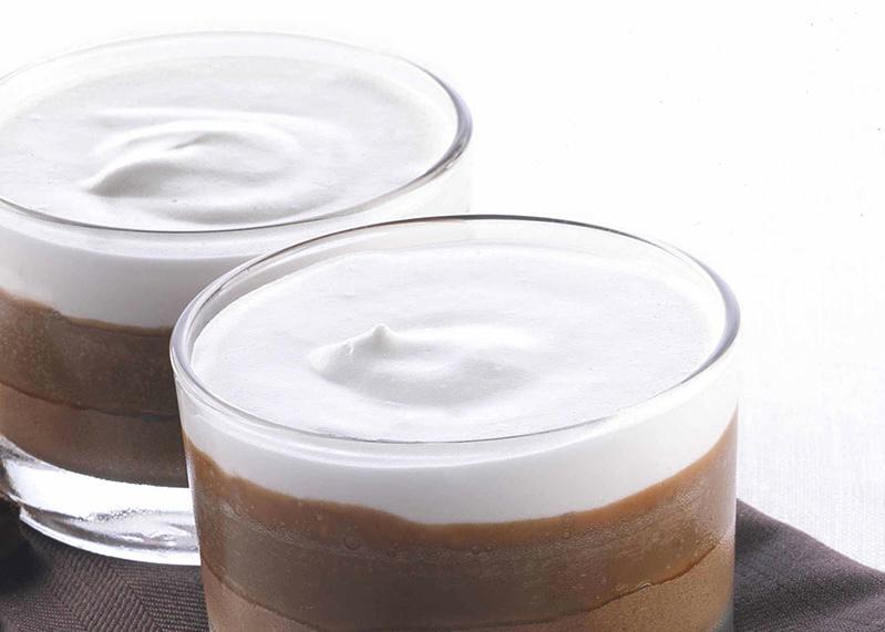 Coppa tre cioccolato