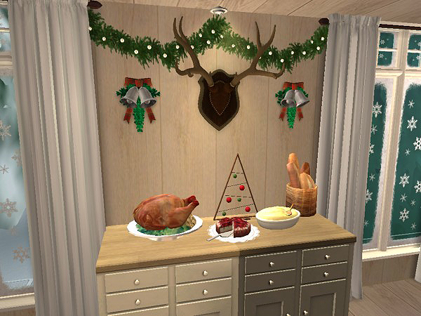 Hellohello: Domy - Stránka 4 Christmas-Chalet-interior-20