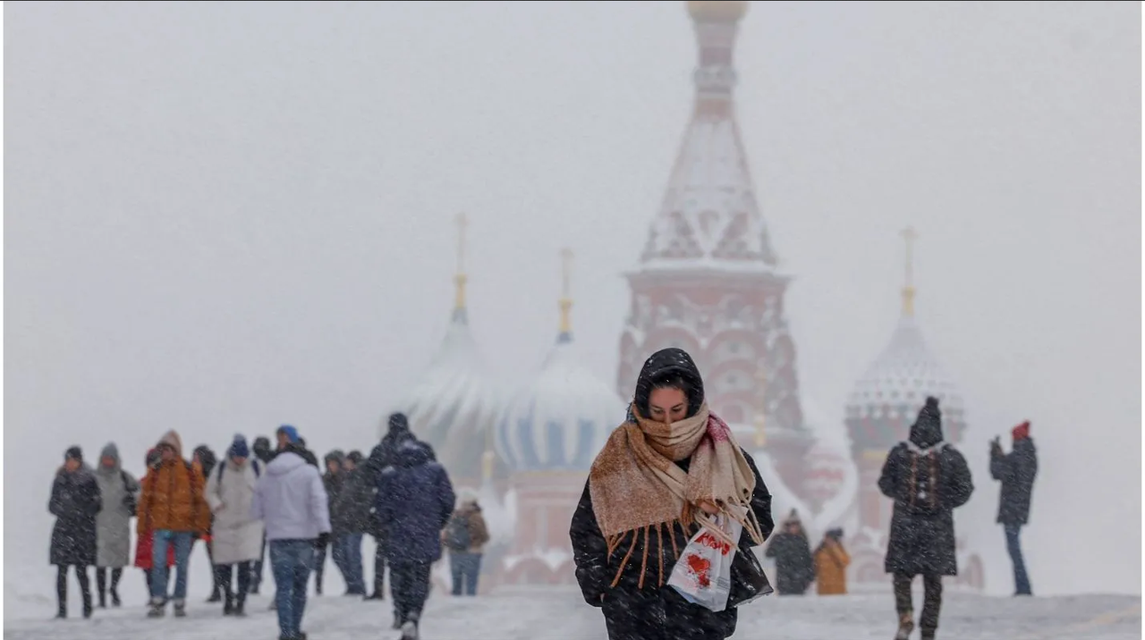 En Rusia, Siberia llegaría a los 50 grados bajo cero tras intensas nevadas