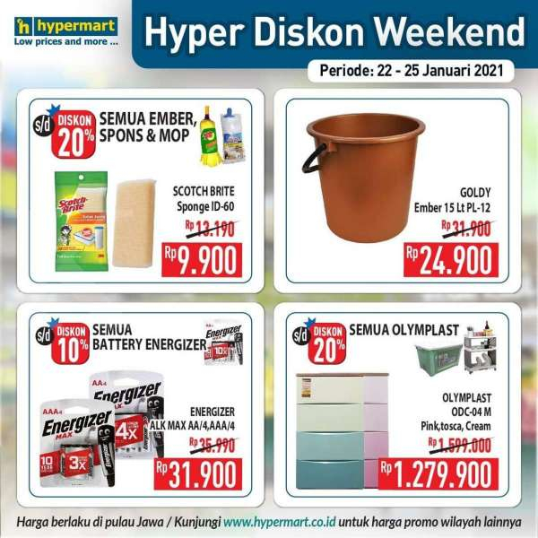 Katalog JSM Hypermart 22-25 Januari 2021