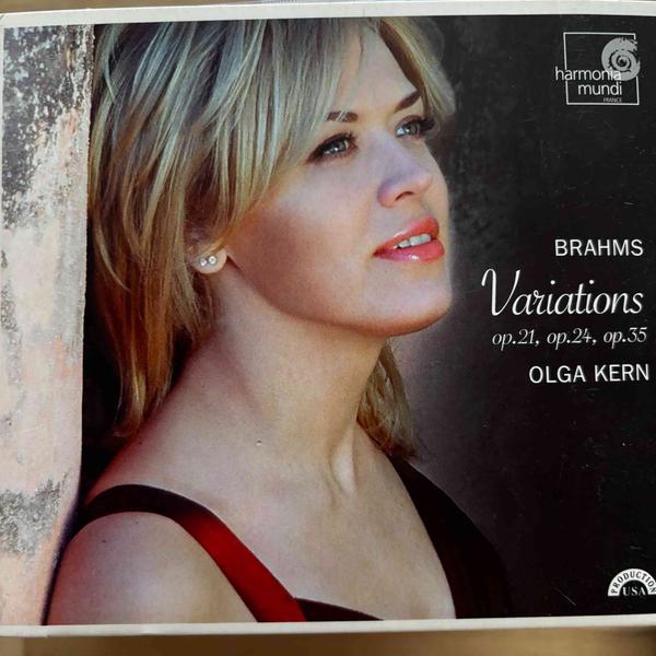 Brahms / Olga Kern : Variations (selections) : CD Cond. = VG