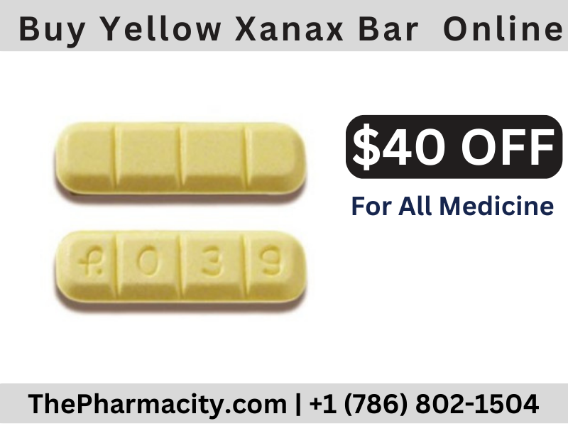 yellow Xanax Bar