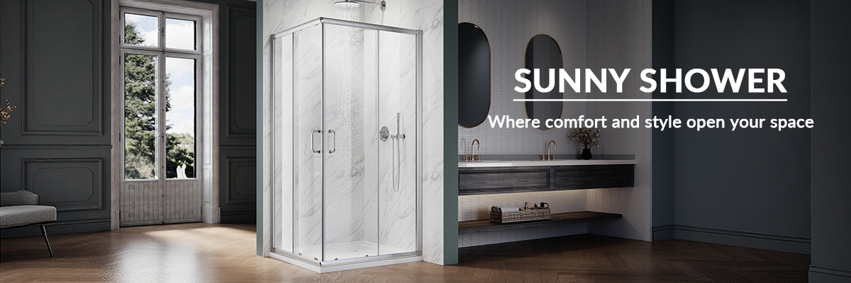 Sunny Shower Modern Bathroom