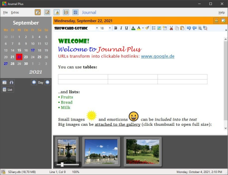 Journal Plus 3.3.0