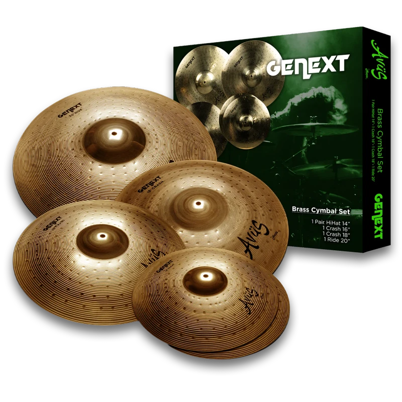 AVUS GENEXT Professional Cymbal | Extended Musical Expression | Bronze