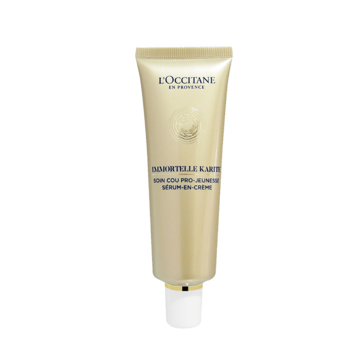 L’OCCITANE歐舒丹《乳油木蠟菊賦活美頸霜}