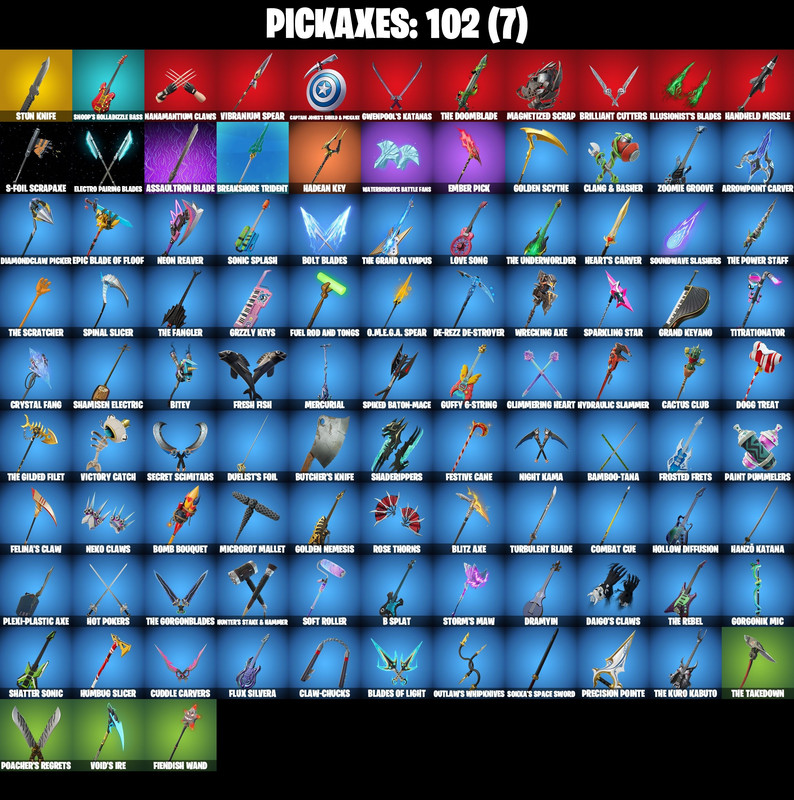 pickaxes comp