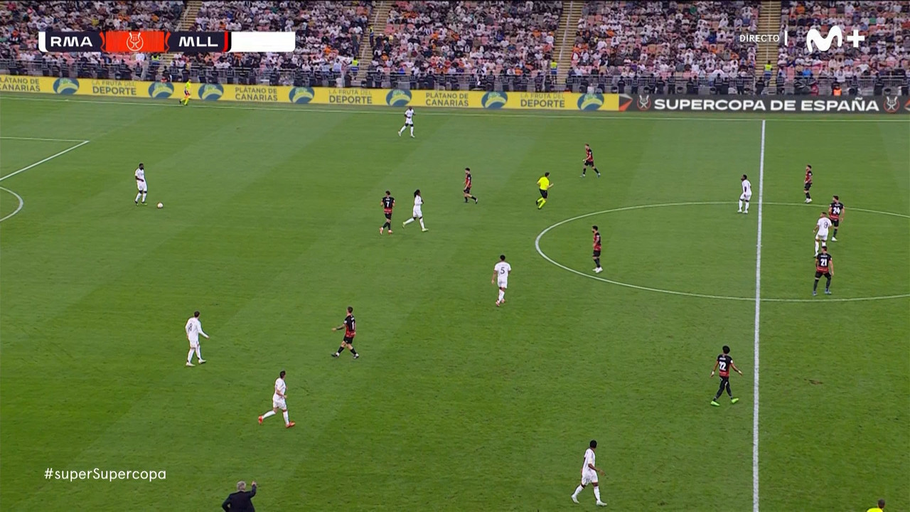 Supercopa de España 2024/2025 Semifinal Real Madrid Vs. RCD