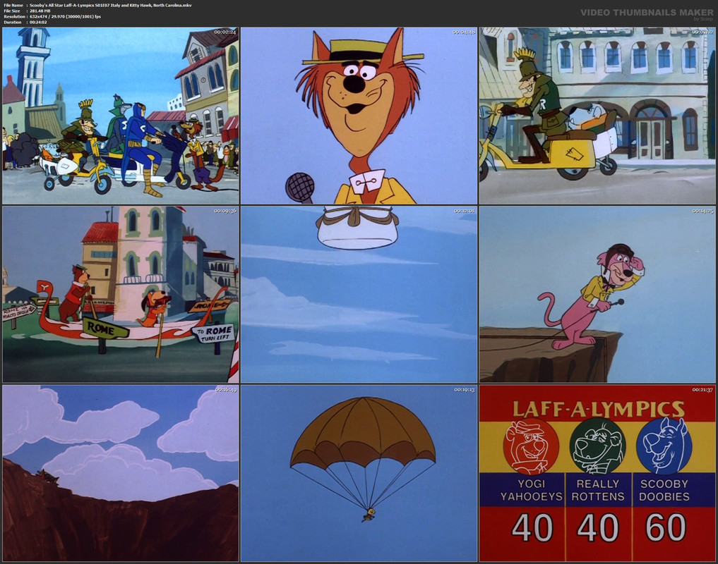 Scooby's All Star Laff-A-Lympics S01E07 Italy and Kitty Hawk, North Carolina.mkv
