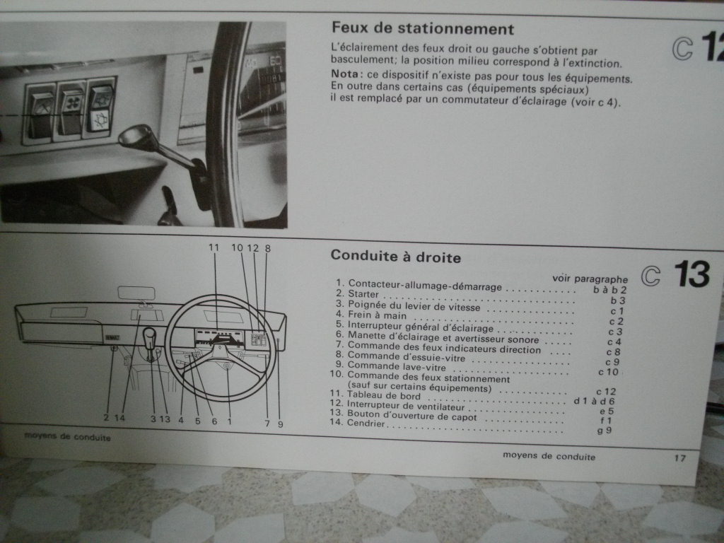 FEU DE STATIONNEMENT 4L