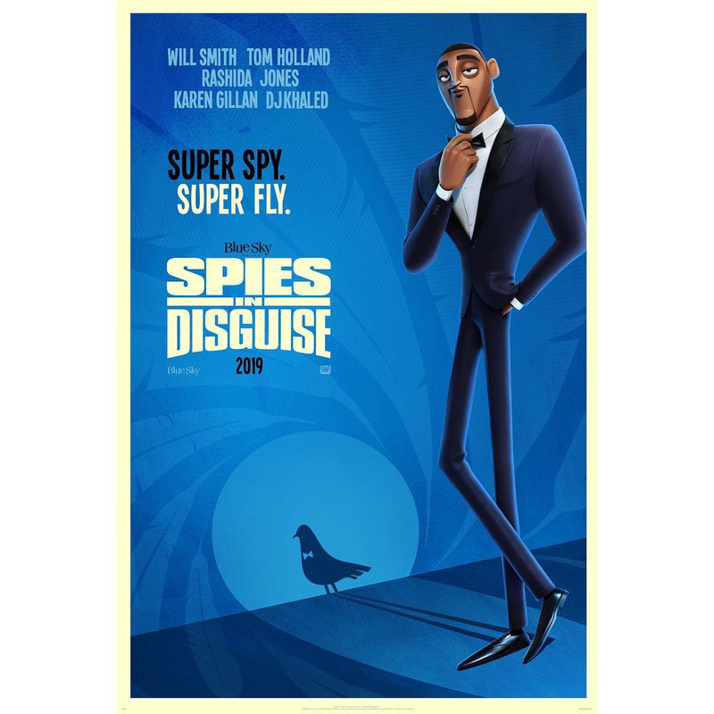Poster film Spies in Disguise (Instagram/spiesindisguise)