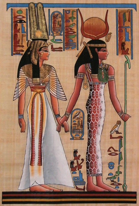 Hathor and Nefertari