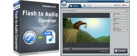 ThunderSoft Flash to Audio Converter 4.1.0 ThunderSoft Flash to Audio Converter 4.1.0