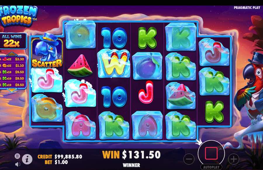 Demo Slot Frozen Tropics
