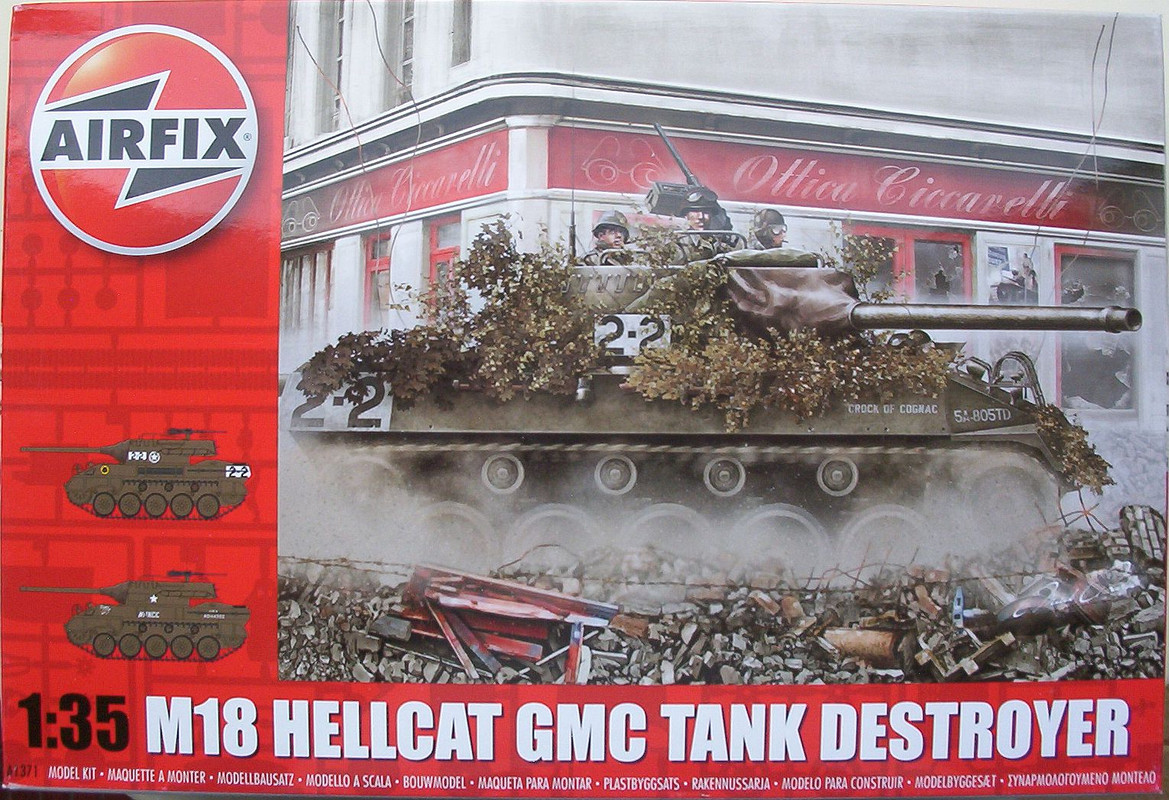 Airfix 35 M18 Hellcat GMC Tank Destroyer