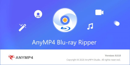 AnyMP4 Blu-ray Ripper 8.0.39 (x64) Multilingual