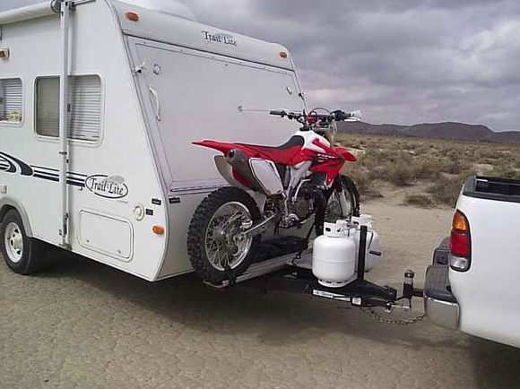Hitch or Tongue mod to carry dirt bike? - R-pod Owners Forum - Page 1