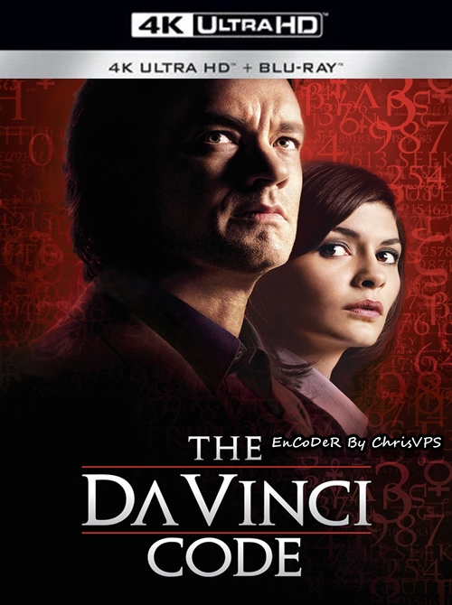 Kod da Vinci / The Da Vinci Code (2006) MULTI.Hybrid.HDR+.DoVi.2160p.AI.60Fps.BluRay.TrueHD.Atmos.AC3-ChrisVPS / LEKTOR i NAPISY