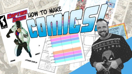 How To MAKE Comics - From concept, to pages, to publishing