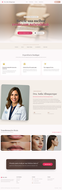 Dra. Sofia - Mobile View