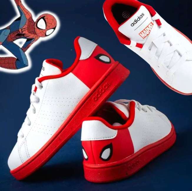 Tênis Infantil Adidas Advantage Homem-Aranha