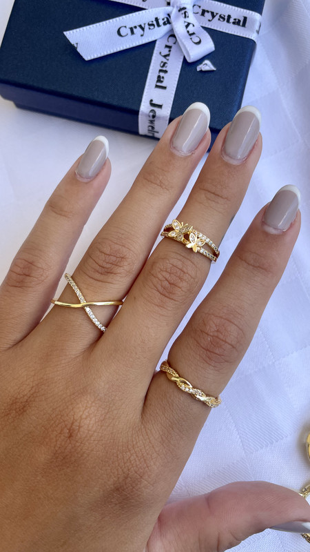 Anillos Chunky Sencillos