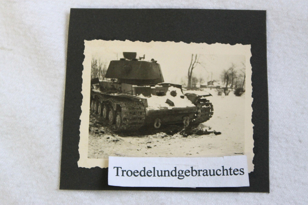 MILITÄR PANZER IM WINTER KW 1