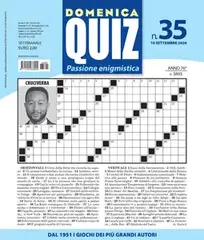 Domenica Quiz N.3895 – 10 Settembre 2026