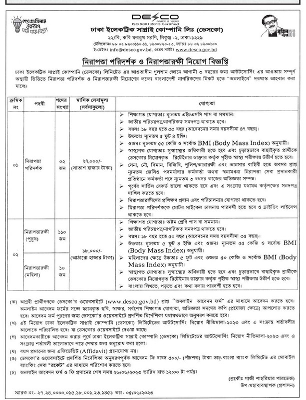 DESCO-Job-Circular-2023