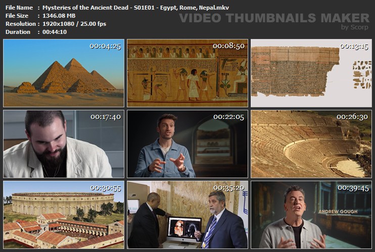 Mysteries of the Ancient Dead - S01E01 - Egypt, Rome, Nepal.mkv
