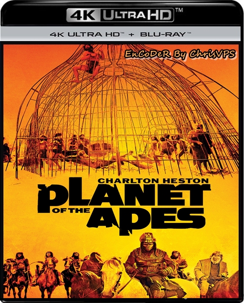 Planeta Małp / Planet of the Apes (1968) MULTI.HDR.2160p.BDRemux.DTS.HD.MA.AC3-ChrisVPS / LEKTOR i NAPISY