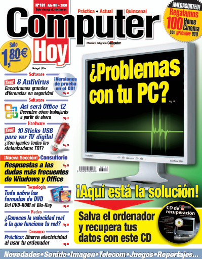 choy191 - Revistas Computer Hoy nº 190 al 215 [2006] [PDF] (vs)