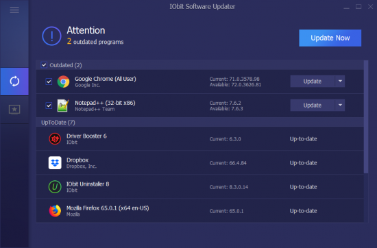 IObit Software Updater 1.0.1.1698 Multilingual IObit Software Updater 1.0.1.1698 Multilingual
