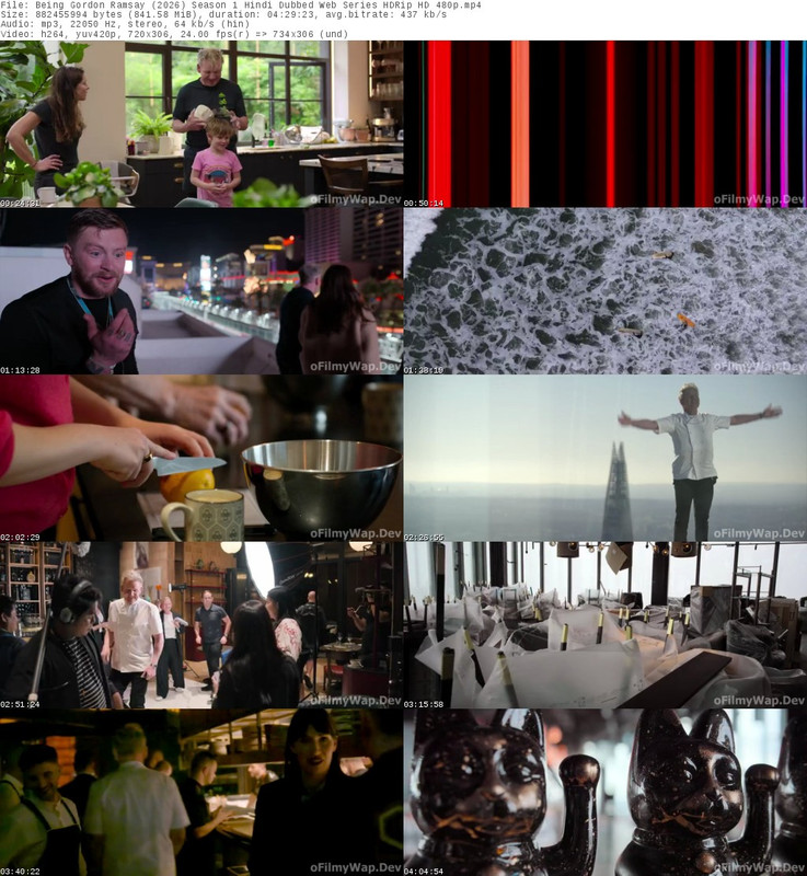 Being Gordon Ramsay (2026) Season 1 Hindi Dubbed Web Series HDRip HD 480p s