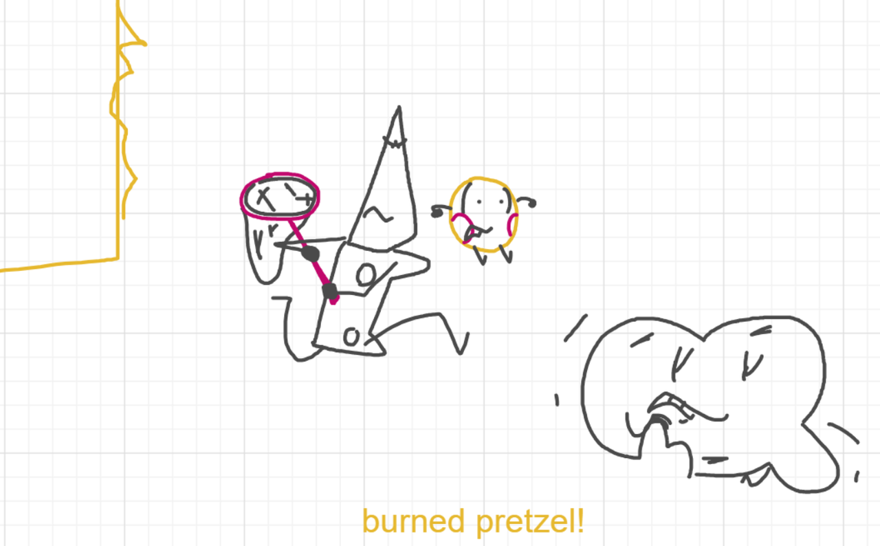 A panel from The Prime Number Few, episode eight of the Board Boards object show by Furretwalk/WalkingFurret.