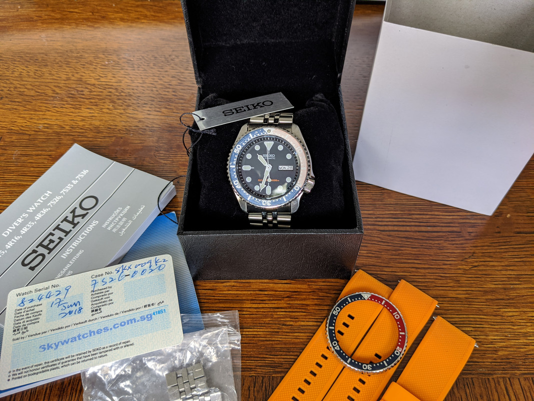 Seiko skx007 outlet skywatches