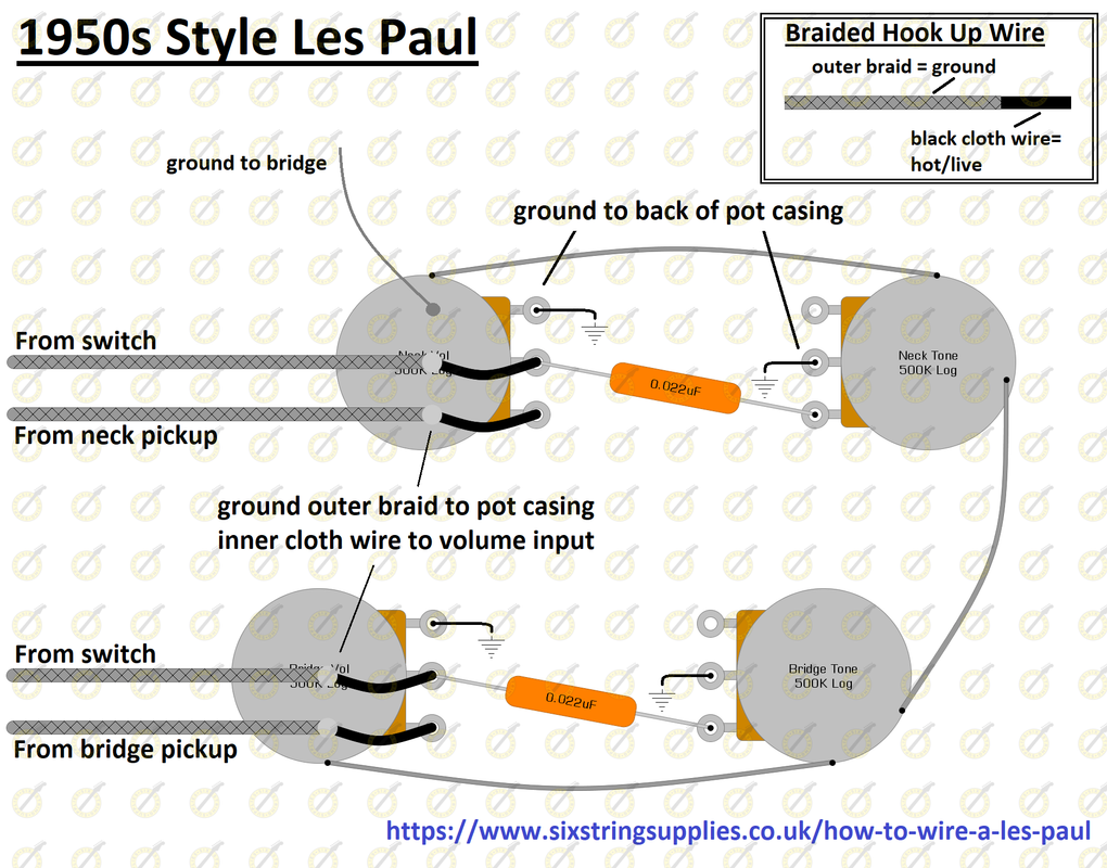 50s Les Paul Wiring jazz bass wiring kit 