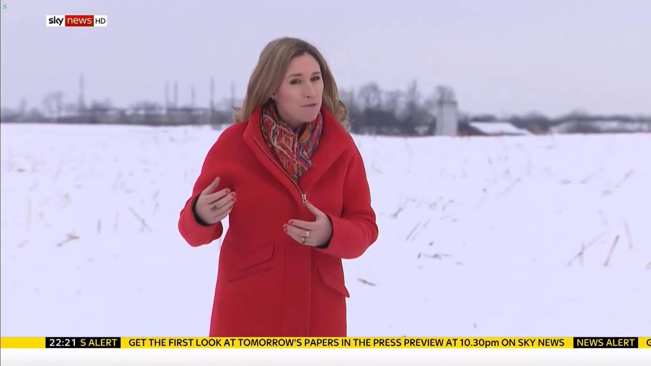 17 January - 22.00.00 - Sky News At 10. Anna Botting with the ma