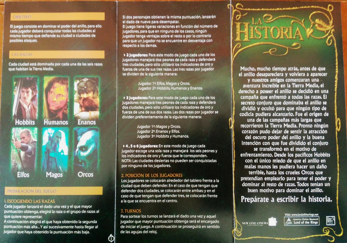 Trilogia Señor Anillos comunidad anillo manual 2